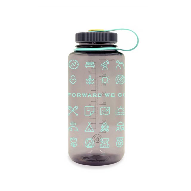 New Adventures 32 oz Nalgene Water Bottle