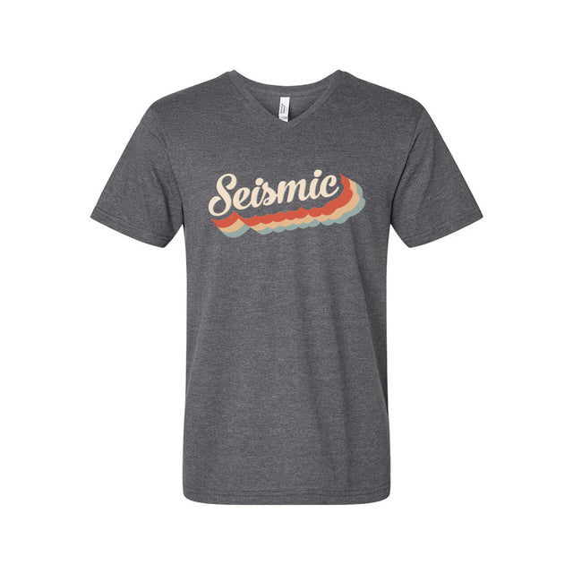 Seismic Retro V-Neck Tee