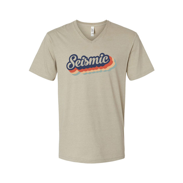 Seismic Retro V-Neck Tee